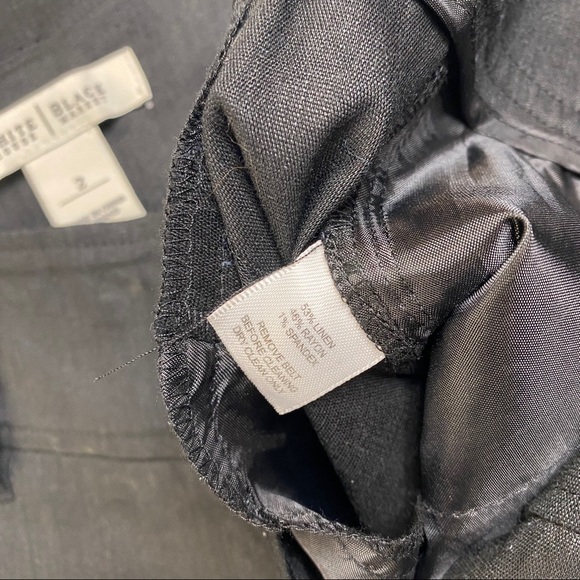 WHITE HOUSE BLACK MARKET CROP DRESS PANTS TROUSER - Picture 4 of 6